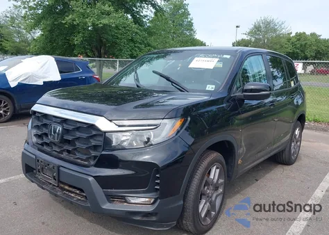2023 Honda Passport Awd Ex-L из США, поврежденный, VIN 5FNYF8H51PB009494